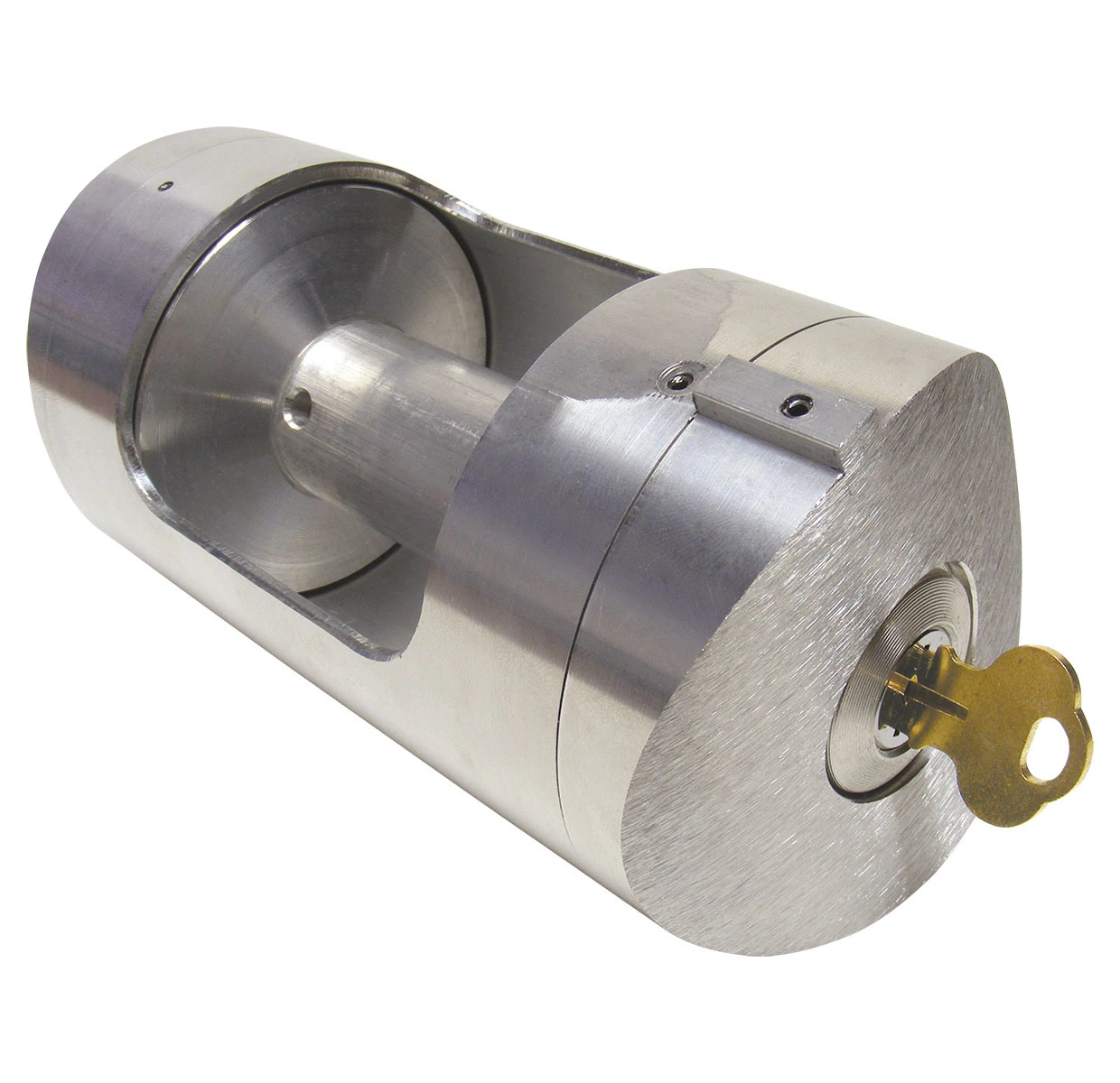 Internal winch flagpole hardware